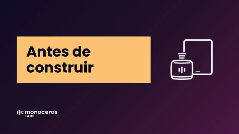 Antes de construir