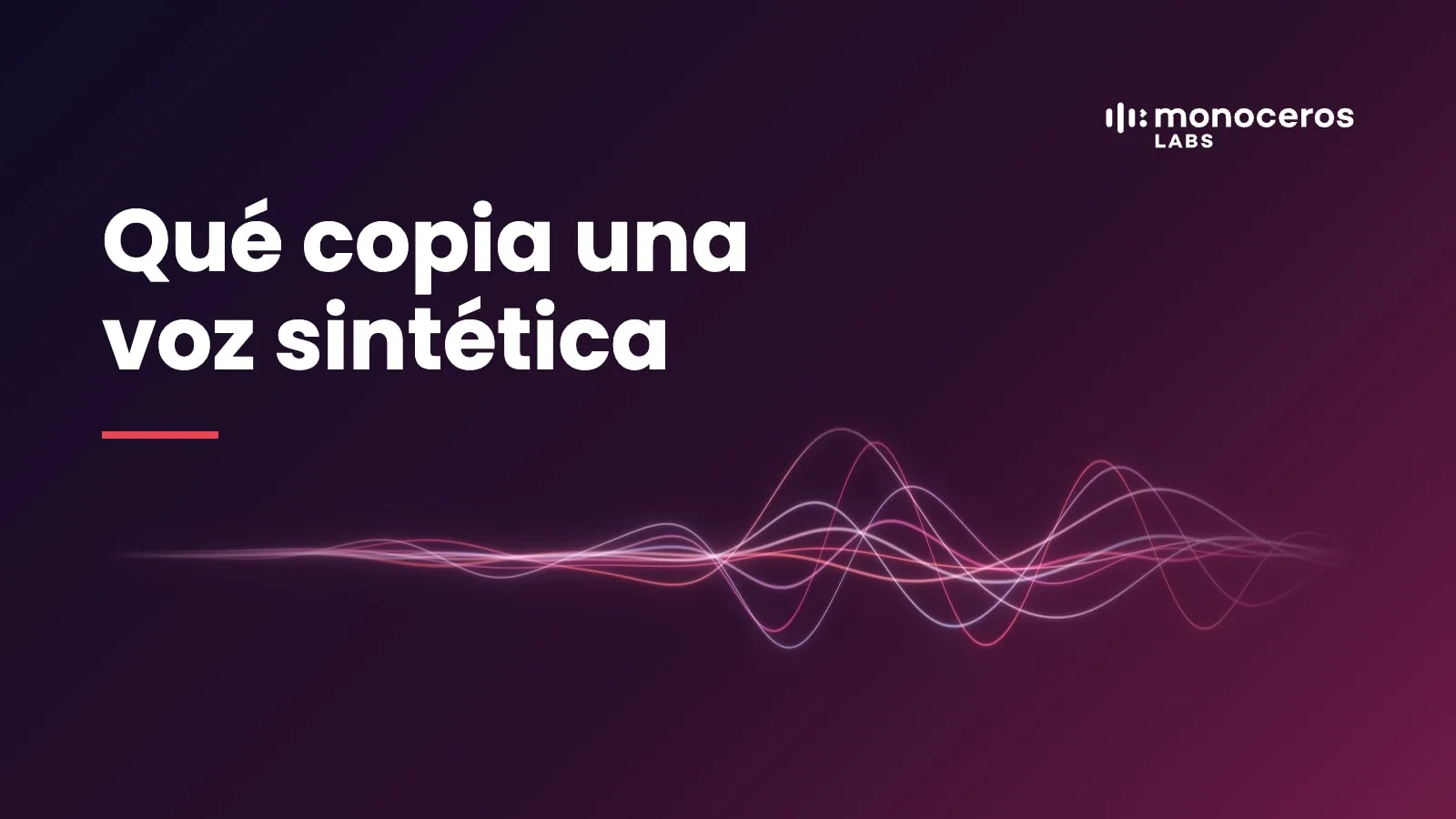 Qué copia una voz sintética