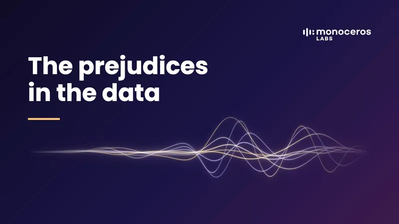 The prejudices in the data