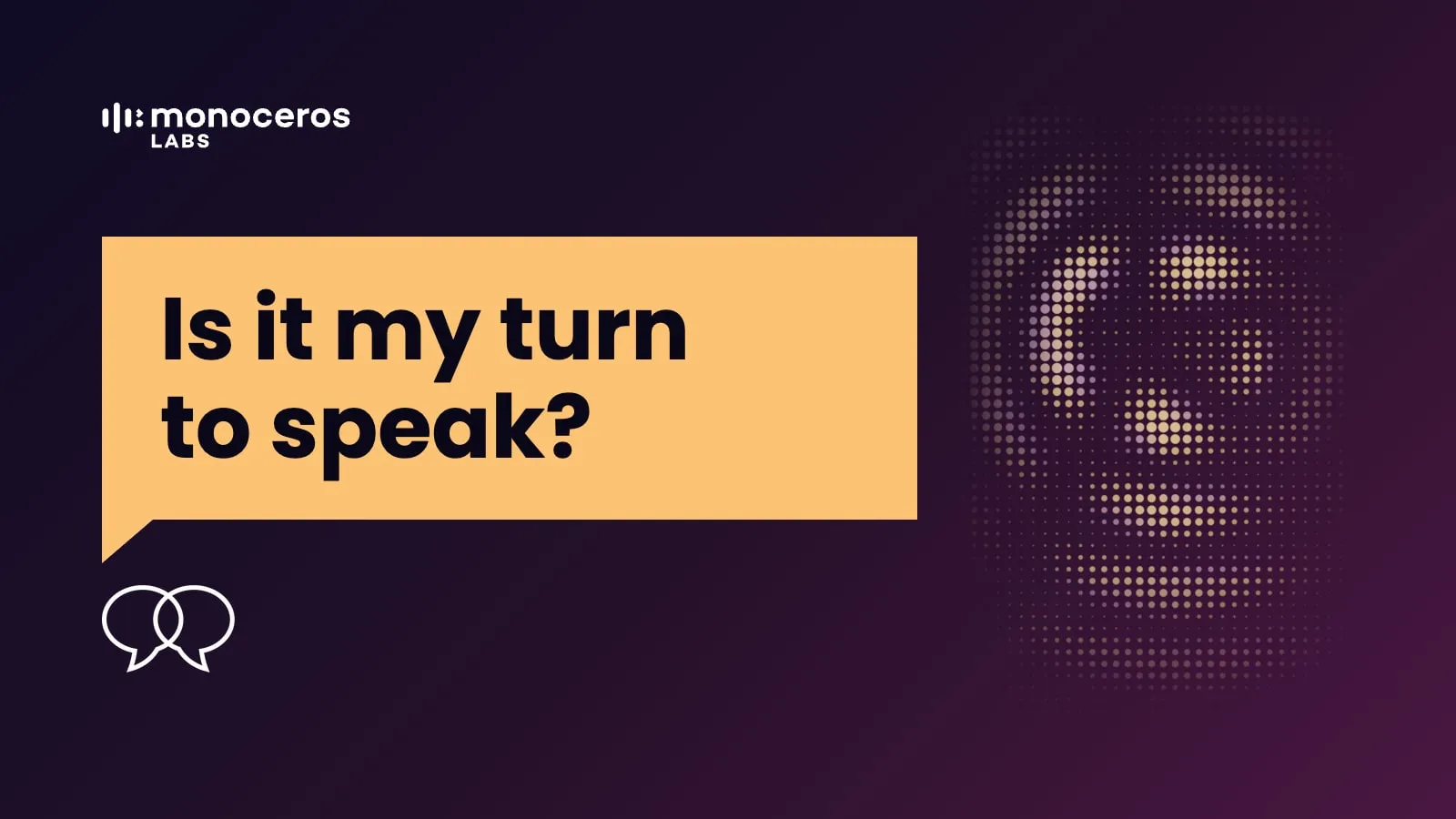 Is it my turn to speak?