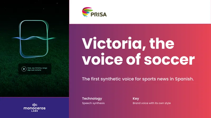Victoria, la voz del fútbol (PRISA)