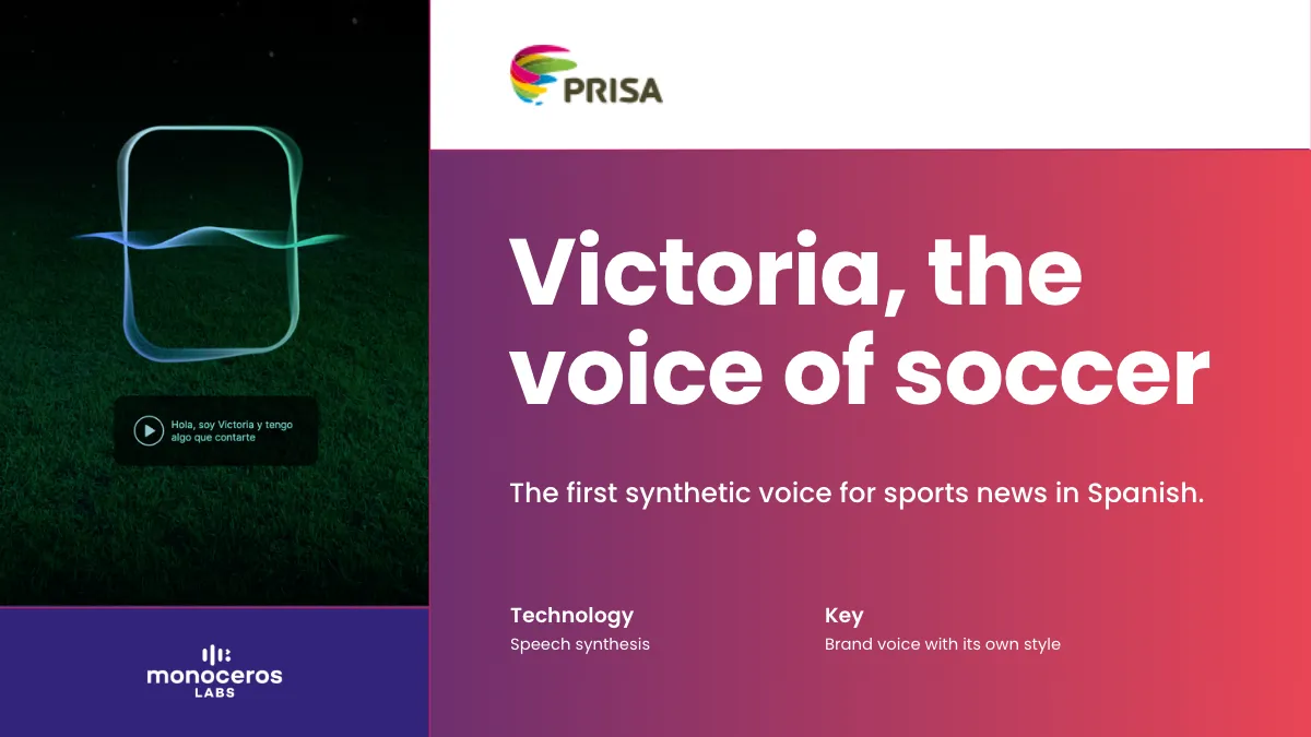 Victoria, la voz del fútbol (PRISA)