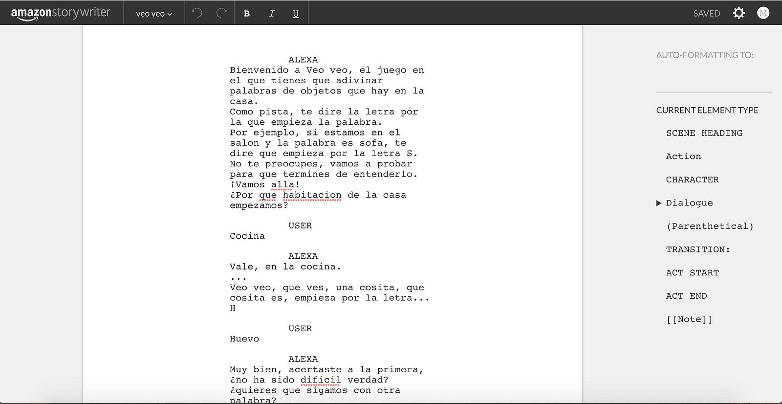Amazon StoryWriter